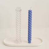 Taper Candle Molds for Twist Stripe Pillar candle making