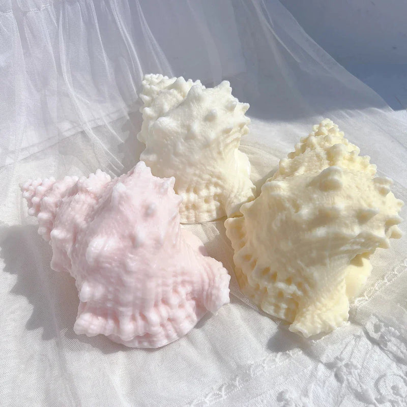 Big Sea Shell Candle Molds