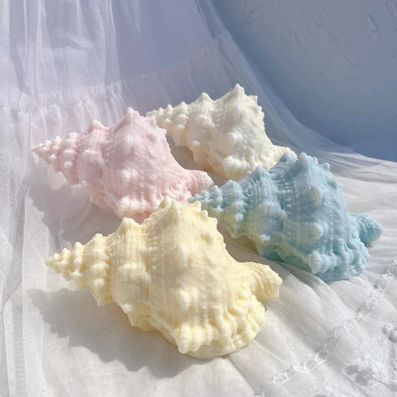 Big Sea Shell Candle Molds