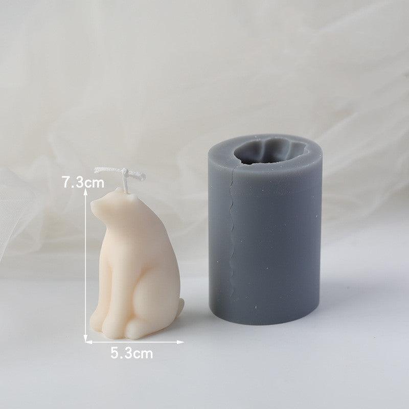 Adorable Polar Bear Candle Mold - Create Stunning Winter-Themed Candles Candles molds