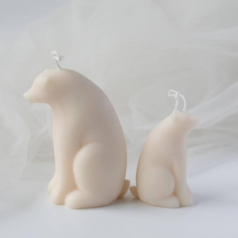 Adorable Polar Bear Candle Mold - Create Stunning Winter-Themed Candles Candles molds