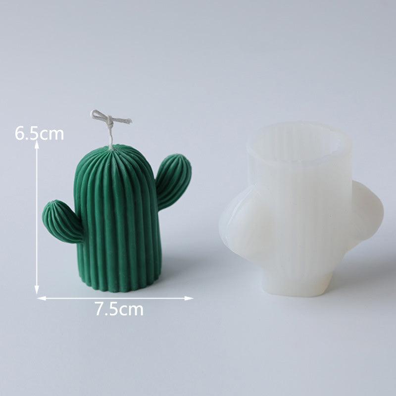 Cactus Shape Silicone Candles Mold - DIY Gifts for Home Décor Candles molds