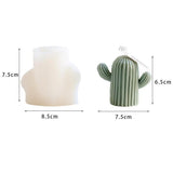 Cactus Silicone Candle Mold for Scented Candles making Candles molds