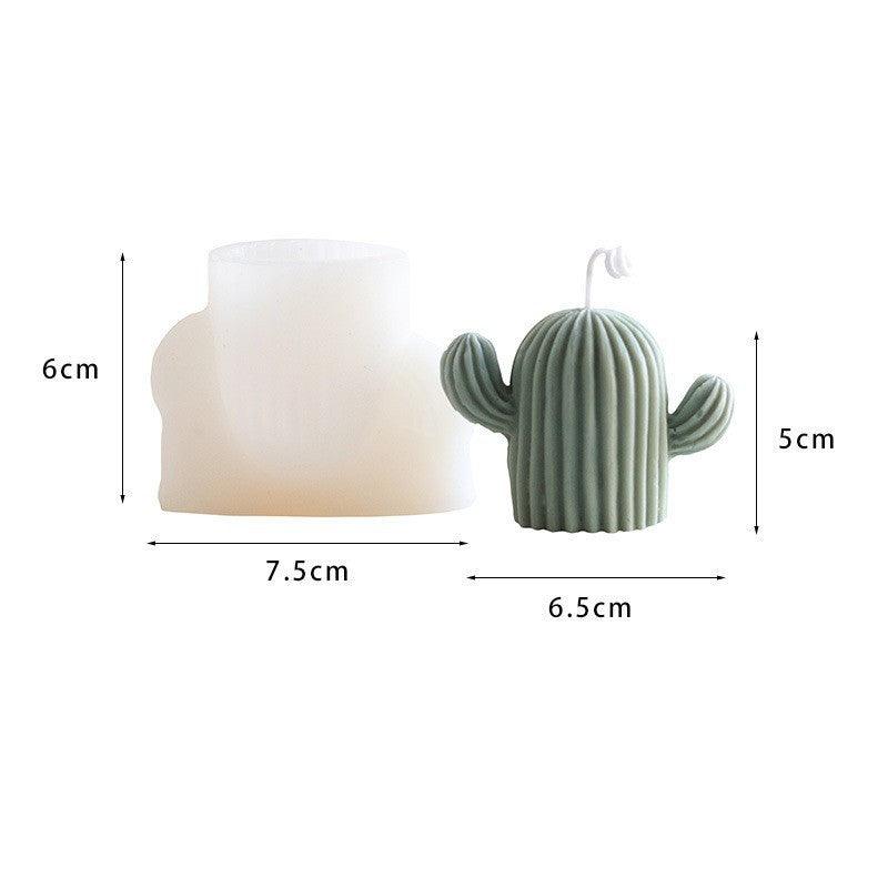 Cactus Silicone Candle Mold for Scented Candles making Candles molds