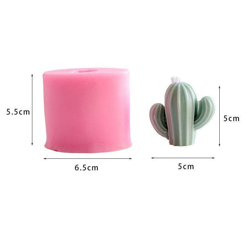 Cactus Silicone Candle Mold for Scented Candles making Candles molds