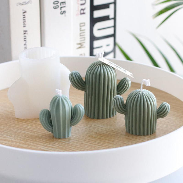 Cactus Silicone Candle Mold for Scented Candles making Candles molds