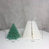 Christmas Tree Scented Candle Silicone Diy Mold Candles molds