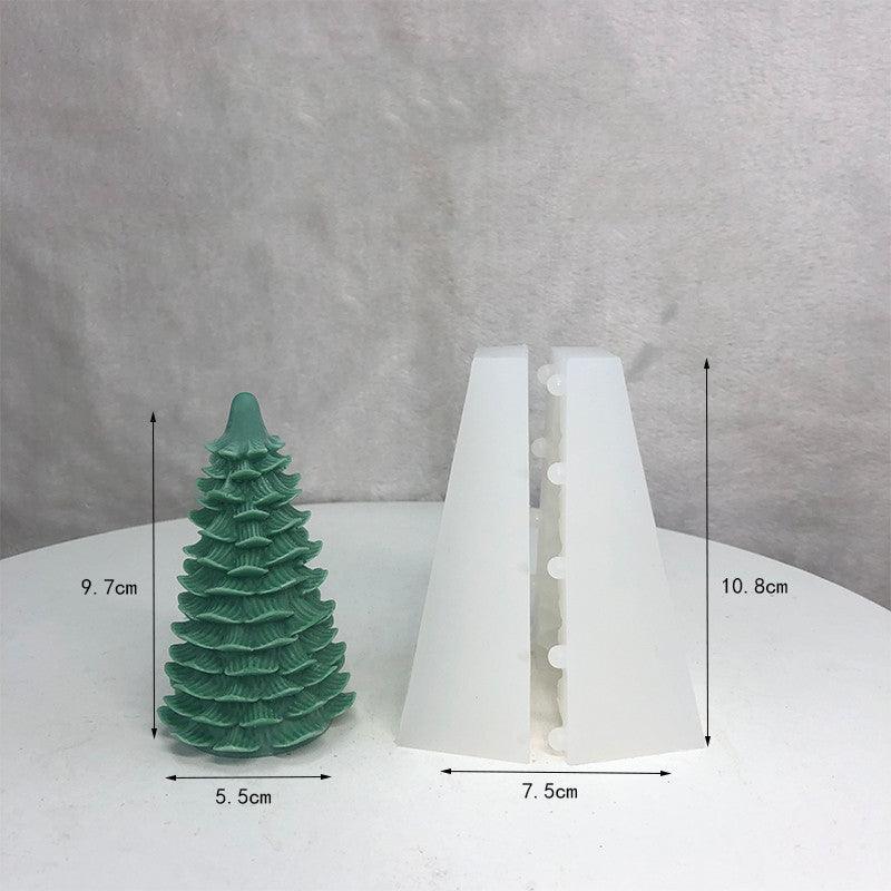 Christmas Tree Scented Candle Silicone Diy Mold Candles molds