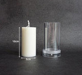 Columnar Aromatherapy Crystal Clear Plastic Molds for Candles Candles molds