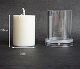 Columnar Aromatherapy Crystal Clear Plastic Molds for Candles Candles molds