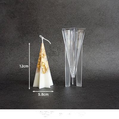 Columnar Aromatherapy Crystal Clear Plastic Molds for Candles Candles molds