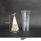 Columnar Aromatherapy Crystal Clear Plastic Molds for Candles Candles molds