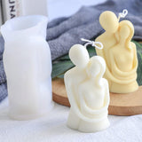 Couple Hug Love Silicone Candle Mold Candles molds
