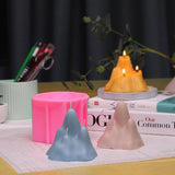 Craft Breathtaking Mountain Candles with Melting Mountain Mold Candles molds