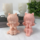 Craft Enchanting Angelic Candles with our Fantasy Angel Girl Candle Molds Candles molds