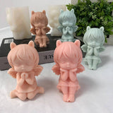 Craft Enchanting Angelic Candles with our Fantasy Angel Girl Candle Molds Candles molds