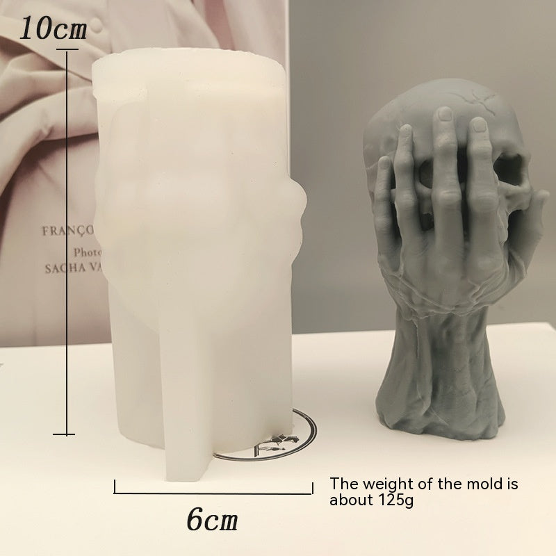 Craft Exceptional Hand Held Skull-Shaped Candles with 3D Mold | Buy Now Candles molds