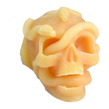Craft Haunting Halloween Candles with Snake Winding Skull Mold | DIY Candles molds