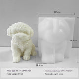 Craft Heartwarming Candles with Large Sitting Cat and Puppy Mold | Buy Now! Candles molds