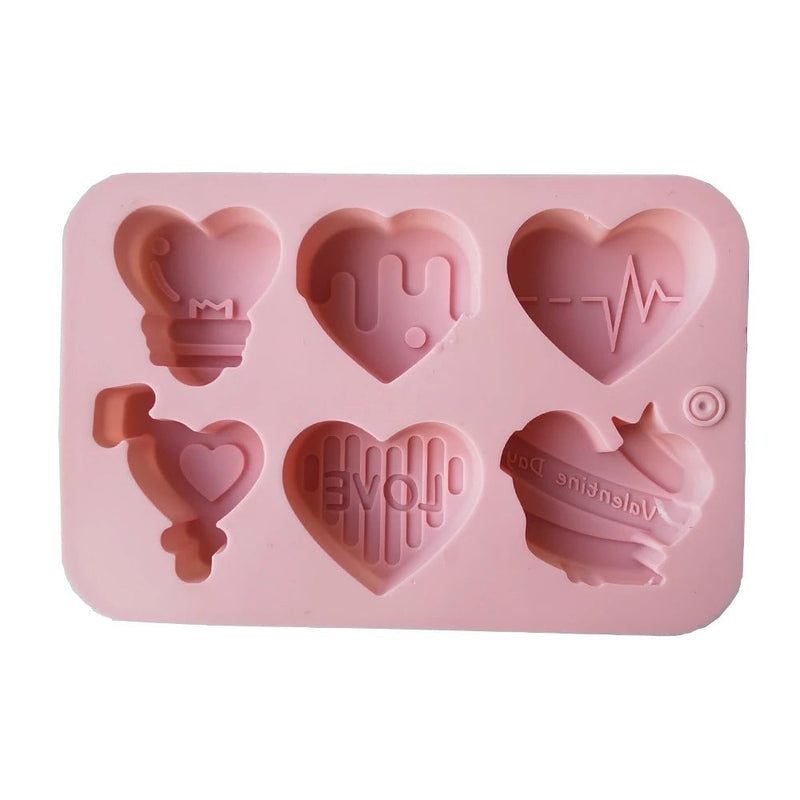 Craft Heartwarming Candles with Our Heart-Shaped Silicone Mold Candles molds