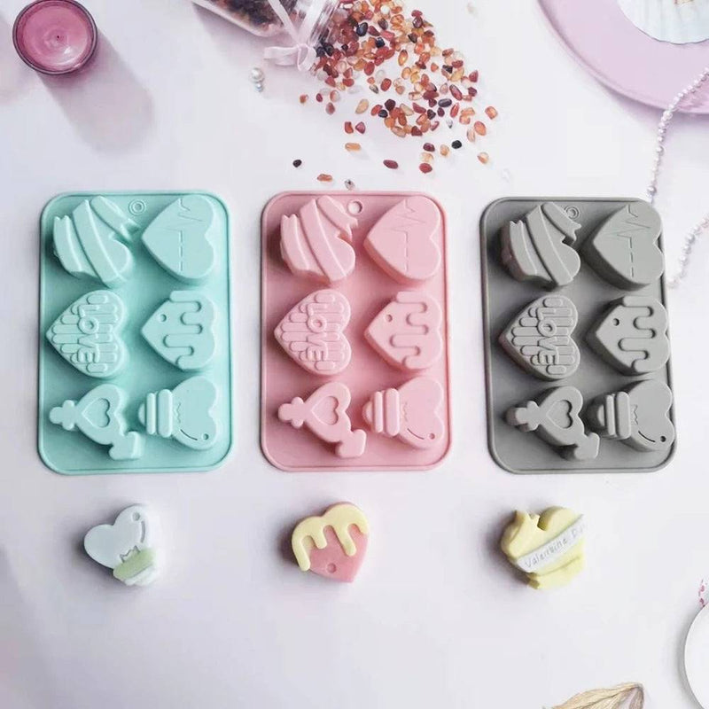 Craft Heartwarming Candles with Our Heart-Shaped Silicone Mold Candles molds
