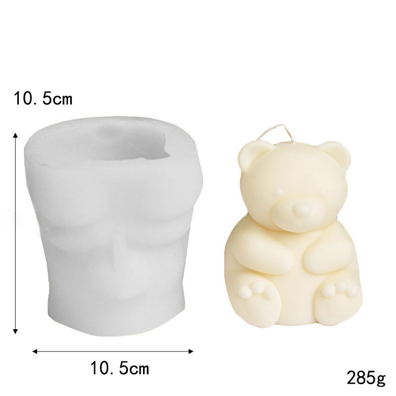 Craft Love: Create Scented Love Bear Candles for Valentine's Day Candles molds