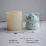 Craft Magical Moments with Adorable Mushroom House Candle Molds - Gift Enchantment! Candles molds