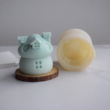Craft Magical Moments with Adorable Mushroom House Candle Molds - Gift Enchantment! Candles molds