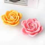 Craft Peony Flower Candles - Aromatherapy Candle Silicone Mold Candles molds