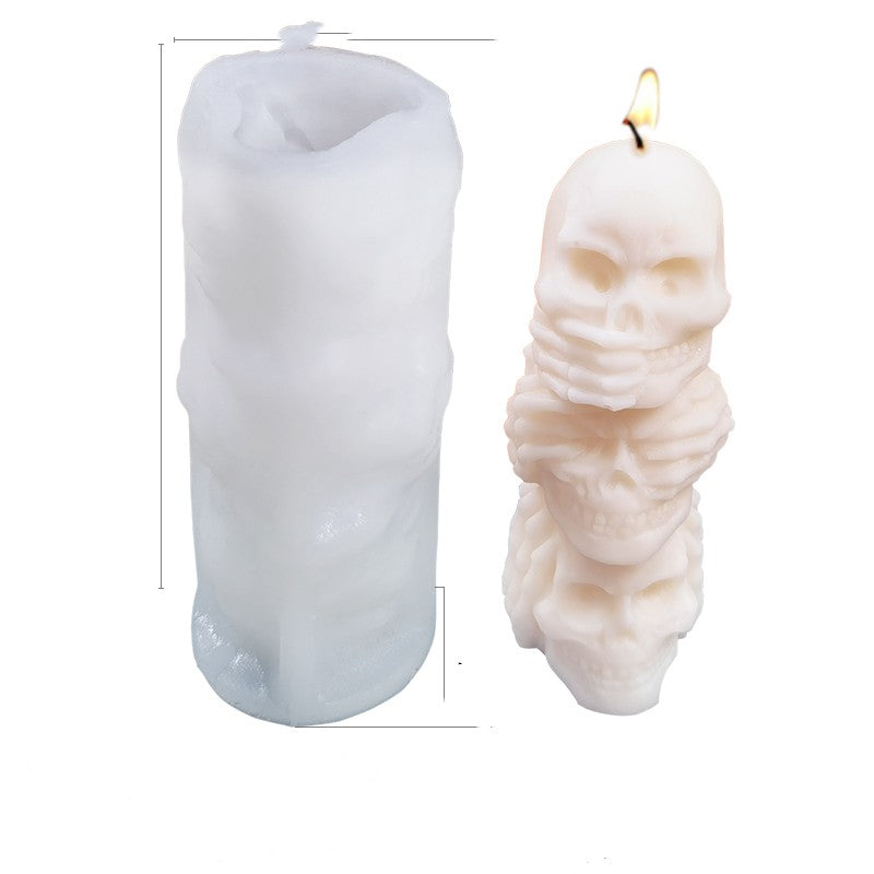 Craft Realistic Halloween Decor with Spooky Candle Molds Candles molds