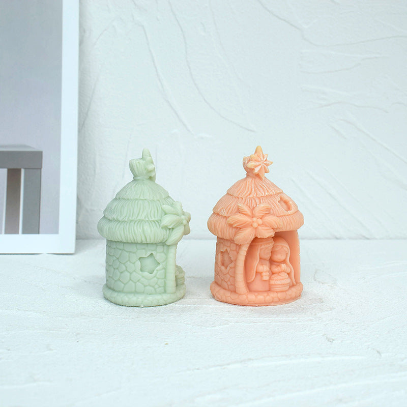 Craft Sacred Candles with Holy Family Baby Jesus Silicone Mold - Buy Now Candles molds