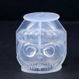 Craft Spooky Delights with our Halloween Pumpkin Skull Silicone Candle Mold Candles molds