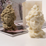 Craft Tranquility: Create Floral Aromatherapy Candles with the Fairy Flower Girl Mold Candles molds