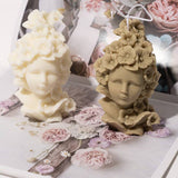 Craft Tranquility: Create Floral Aromatherapy Candles with the Fairy Flower Girl Mold Candles molds