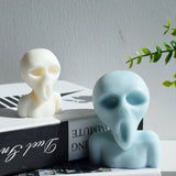 Craft Unique Alien Candles | 3D Horror Alien Candle Molds - Halloween DIY Candles molds