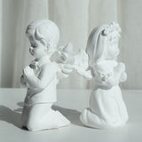 Create Divine Aromatherapy Candles with our Prayer Angel Silicone Mold Candles molds