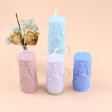 Create Divine Candles with Embossed Goddess Pillar Silicone Candle Mold Candles molds