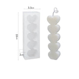 Create a Heartfelt Ambience with Stacked Love Scented Candle Molds Candles molds