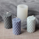 Creative Cylindrical Honeycomb Silicone Candle Mold Candles molds