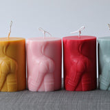 Creative Cylindrical Temptation Candle Silicone Mold Candles molds