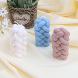 Creative Weaving Twine Scented Candle Silicone Mold Candles molds