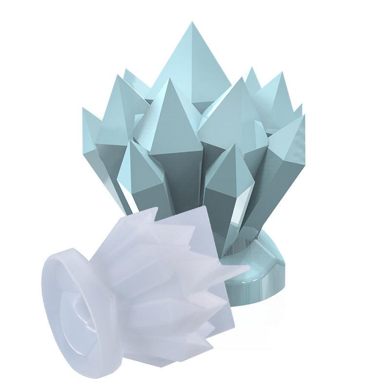Crystal Spikes Candle Mold Candles molds