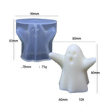 Cute Ghost Halloween Scented Candle Silicone Mold Candles molds