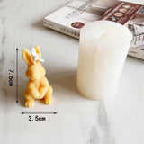 Cute Rabbit Home Decoration Scented Bunny Candle Mold Candles molds