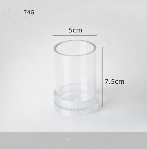 DIY Acrylic Cylindrical Candle Mold Candles molds