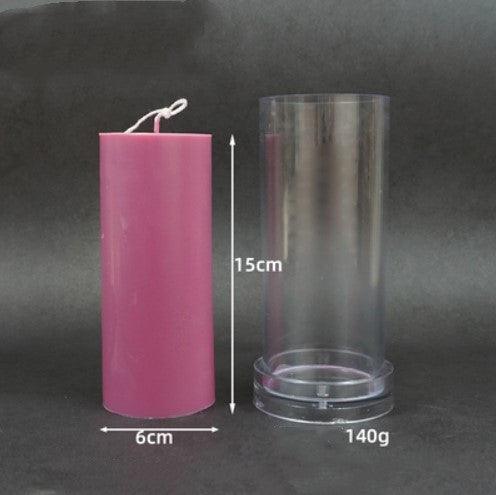 DIY Acrylic Cylindrical Candle Mold Candles molds