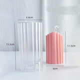 DIY Cylindrical Wax Scented Acrylic Candle Mold Candles molds