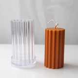 DIY Cylindrical Wax Scented Acrylic Candle Mold Candles molds