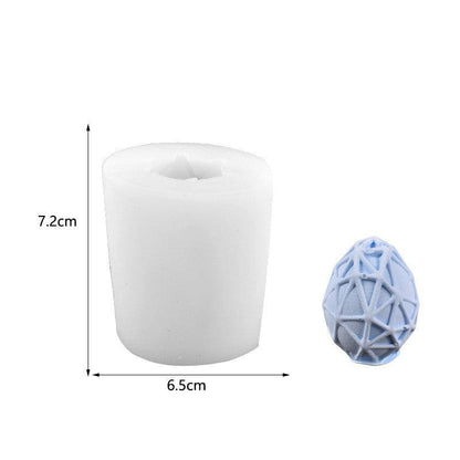DIY Easter Egg Silicone Candle Mold Candles molds