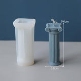 DIY Roman Column Candle Silicone Mold Candles molds